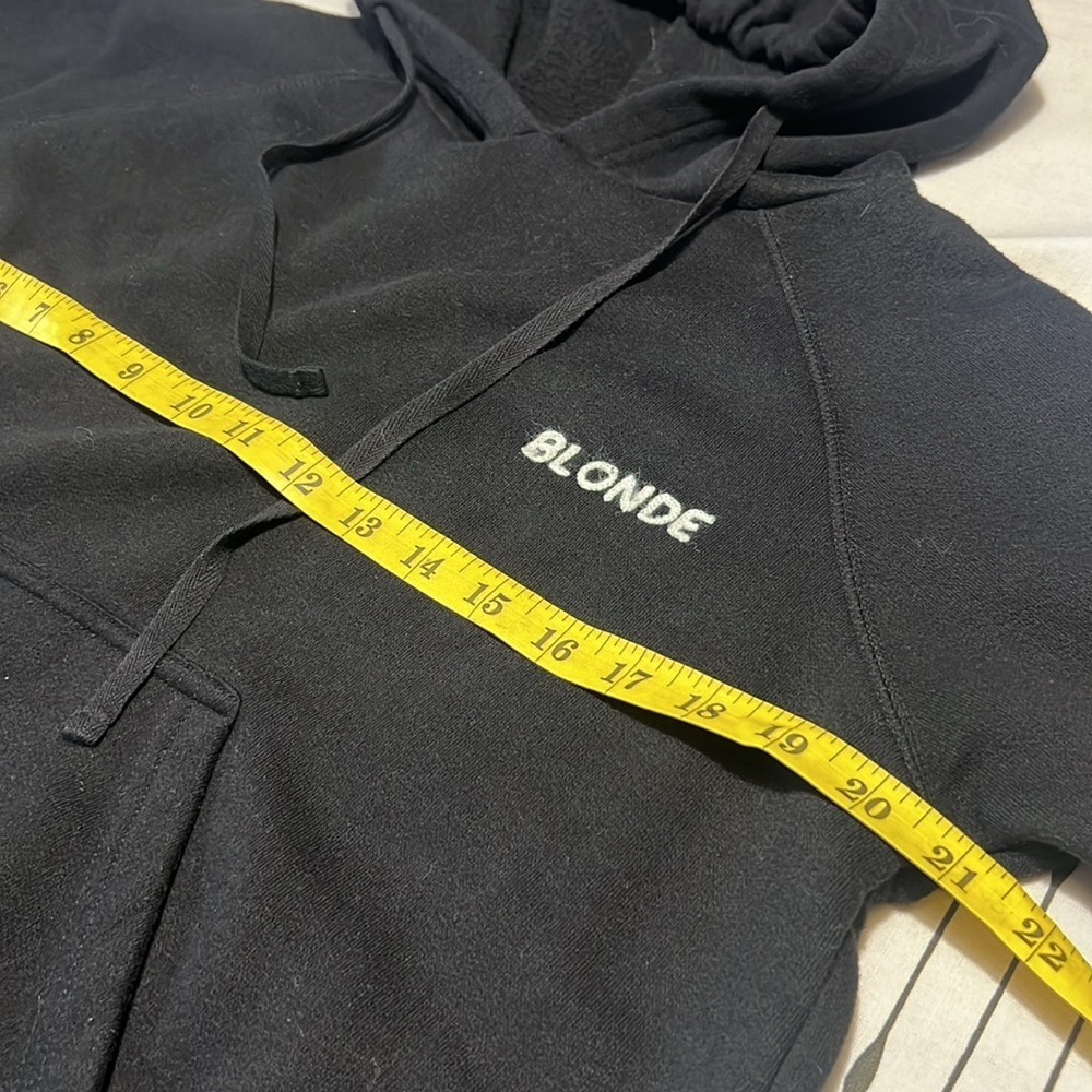 BTL Brunette The Label BLONDE Hoodie.  Size S/M - Picture 4 of 7